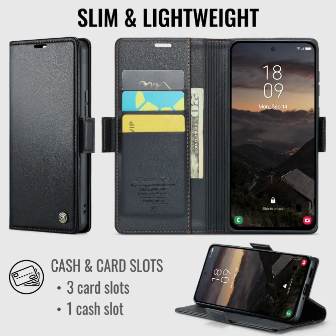Housse Xiaomi 17T Pro CaseMe RFID Double Aimant