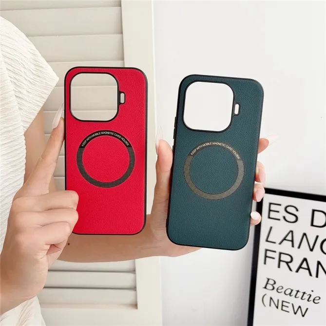 Coque Xiaomi 17T Pro Simili Cuir Magnétique