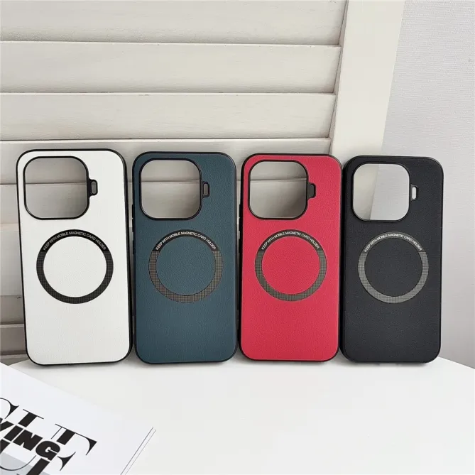 Coque Xiaomi 17T Pro Simili Cuir Magnétique