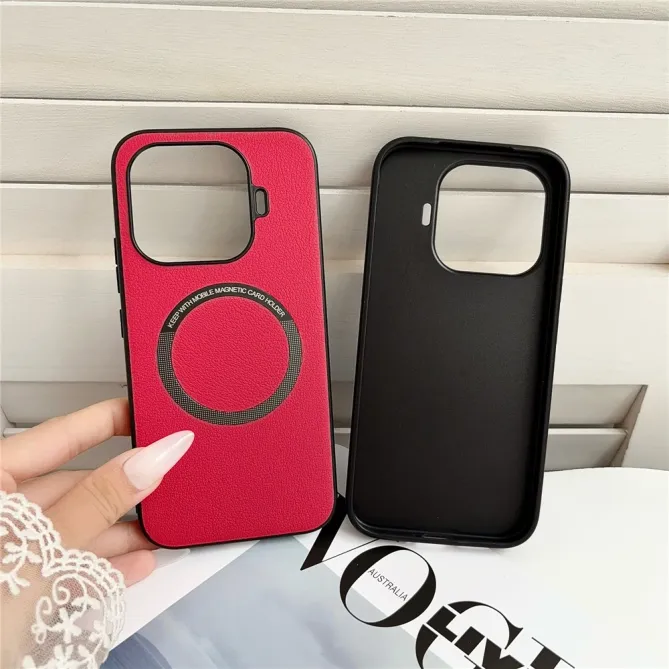 Coque Xiaomi 17T Pro Simili Cuir Magnétique