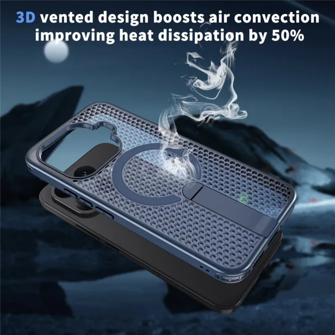 Coque Xiaomi 17T Pro Magnétique Béquille Grille Ventilée