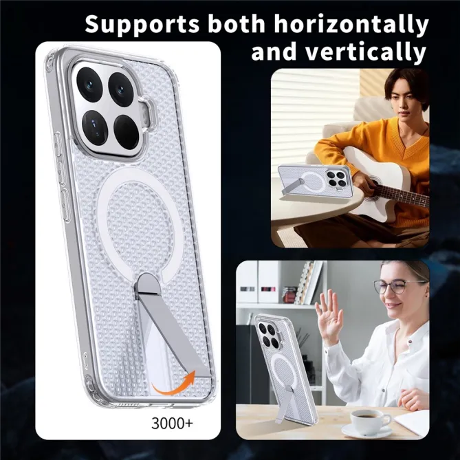 Coque Xiaomi 17T Pro Magnétique Béquille Grille Ventilée