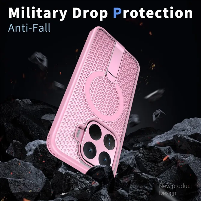 Coque Xiaomi 17T Pro Magnétique Béquille Grille Ventilée