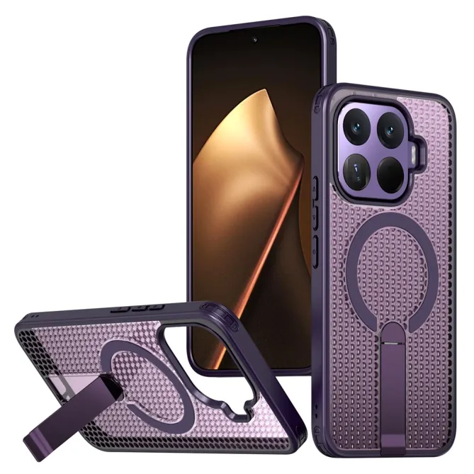 Coque Xiaomi 17T Pro Magnétique Béquille Grille Ventilée