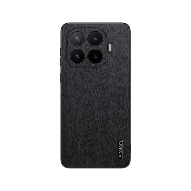 Coque Xiaomi 17T Pro effet bois simili cuir