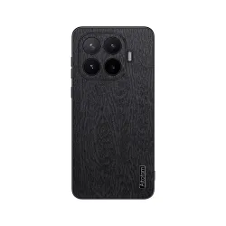 Coque Xiaomi 17T Pro effet bois simili cuir