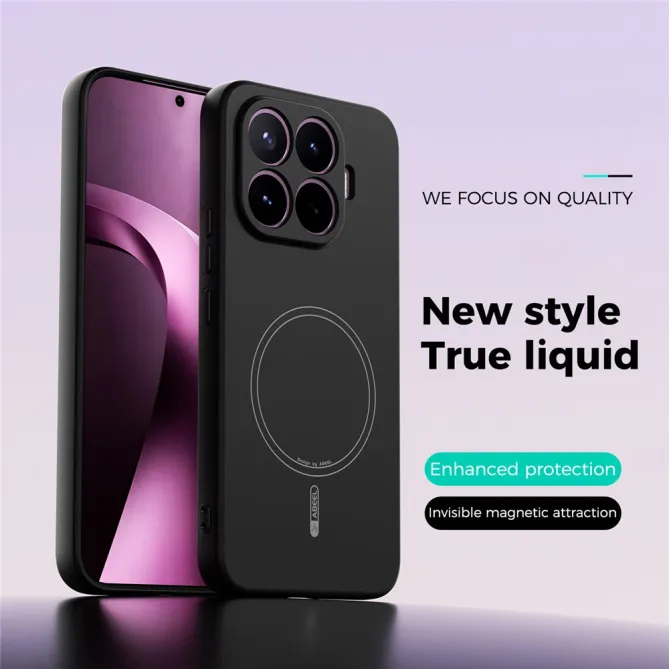 Coque Xiaomi 17T Pro Silicone Liquide Magnétique