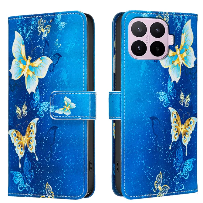 Housse Xiaomi 17T Pro Papillons Dorés