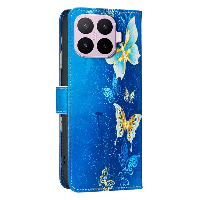 Housse Xiaomi 17T Pro Papillons Dorés