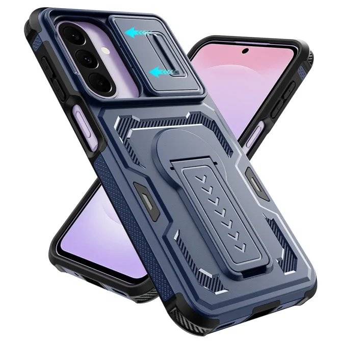 Coque Samsung Galaxy A27 Antichoc Volet Caméra et Béquille Verticale