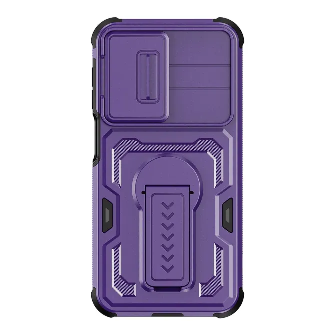 Coque Samsung Galaxy A27 Antichoc Volet Caméra et Béquille Verticale