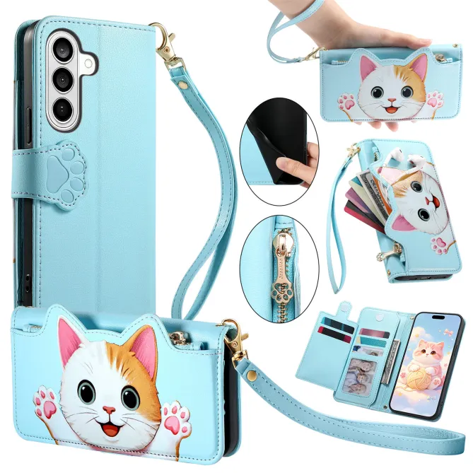 Housse Samsung Galaxy A27 Chaton Espiègle Zippée