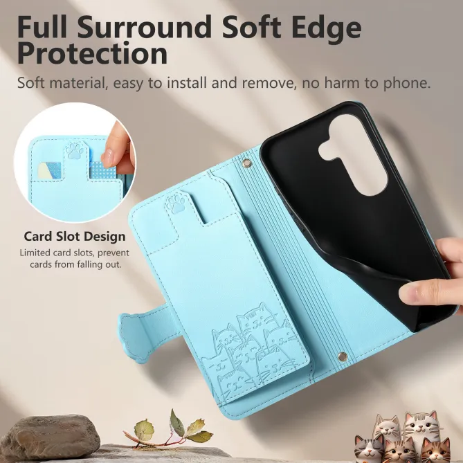 Housse Samsung Galaxy A27 Chaton Espiègle Zippée
