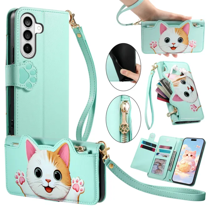 Housse Samsung Galaxy A27 Chaton Espiègle Zippée