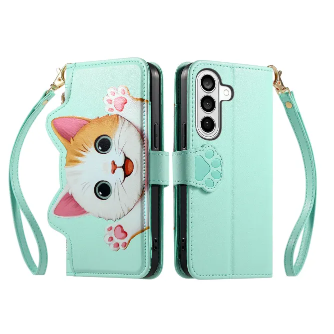 Housse Samsung Galaxy A27 Chaton Espiègle Zippée