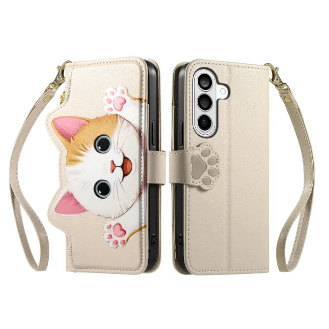 Housse Samsung Galaxy A27 Chaton Espiègle Zippée