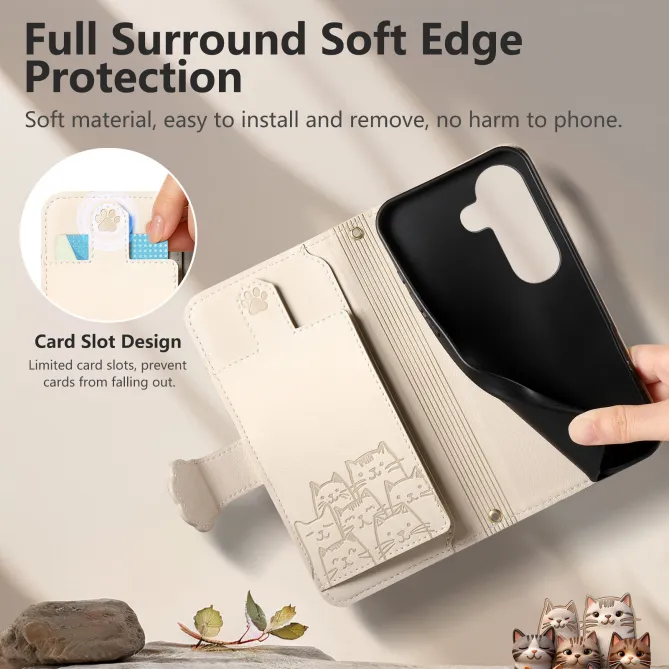 Housse Samsung Galaxy A27 Chaton Espiègle Zippée