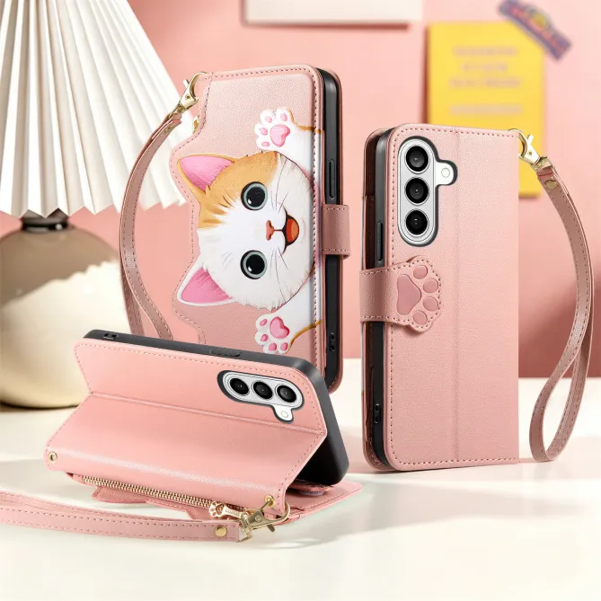Housse Samsung Galaxy A27 Chaton Espiègle Zippée