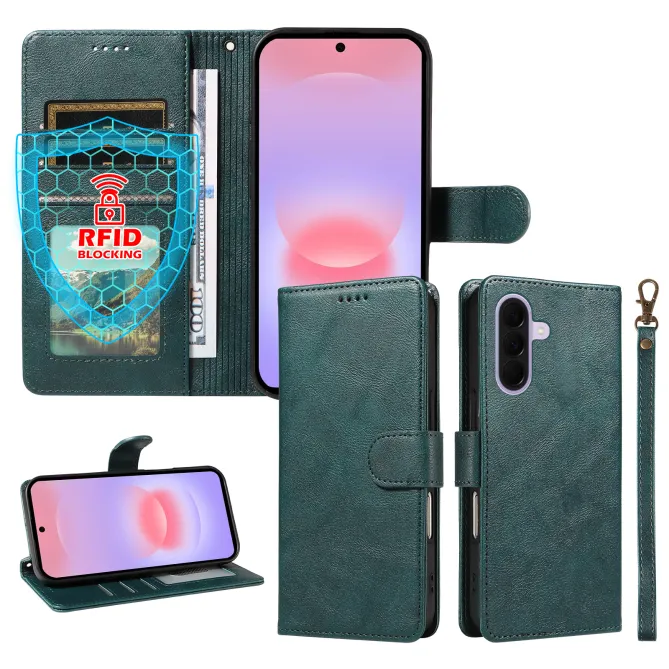 Housse Samsung Galaxy A27 RFID et Dragonne