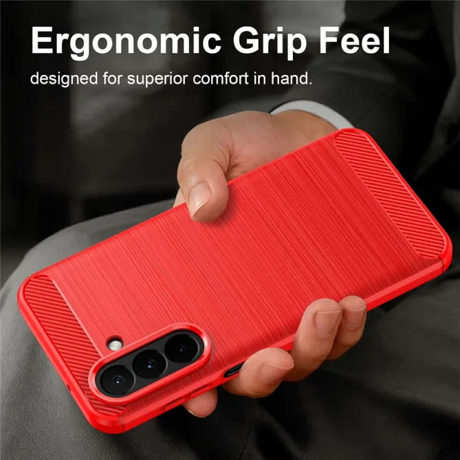 Coque Samsung Galaxy A27 Effet Brossé Carbone
