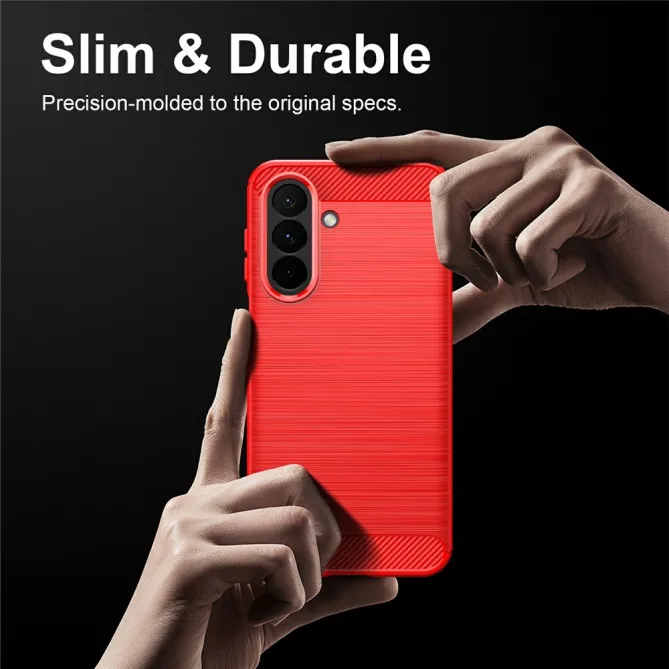 Coque Samsung Galaxy A27 Effet Brossé Carbone
