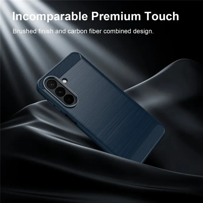 Coque Samsung Galaxy A27 Effet Brossé Carbone