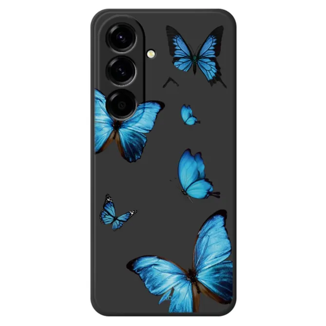 Coque Samsung Galaxy A27 Papillons Bleus