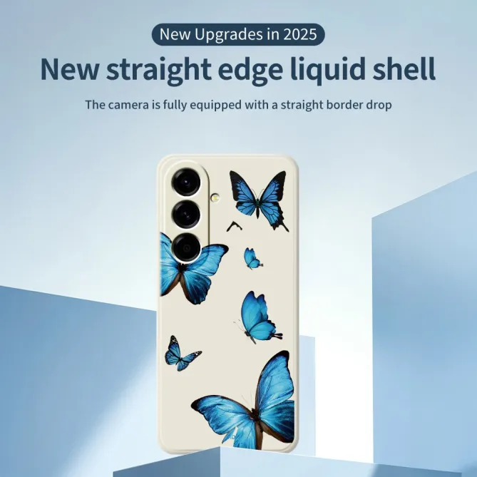 Coque Samsung Galaxy A27 Papillons Bleus