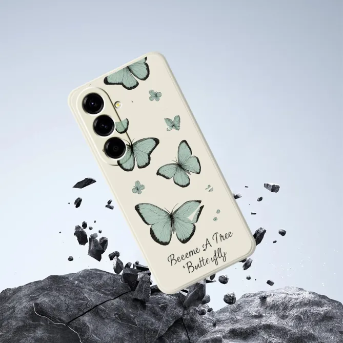 Coque Samsung Galaxy A27 Motif Papillons ÉLYA