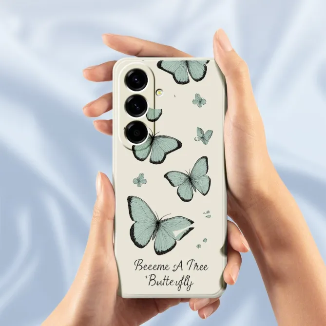 Coque Samsung Galaxy A27 Motif Papillons ÉLYA