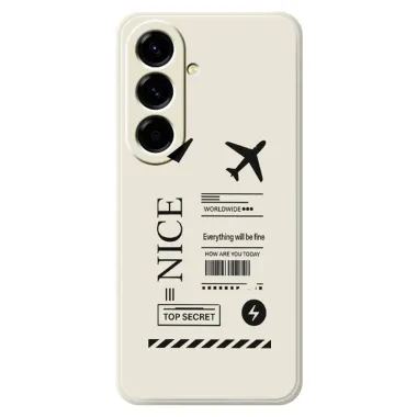 Coque Samsung Galaxy A27 Motif Billet d'Avion NÉVA