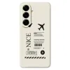 Coque Samsung Galaxy A27 Motif Billet d'Avion NÉVA