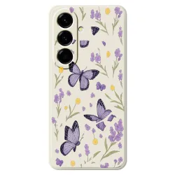 Coque Samsung Galaxy A27 Fleuri Papillons FLORA
