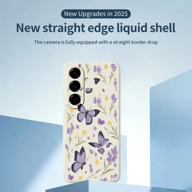 Coque Samsung Galaxy A27 Fleuri Papillons FLORA