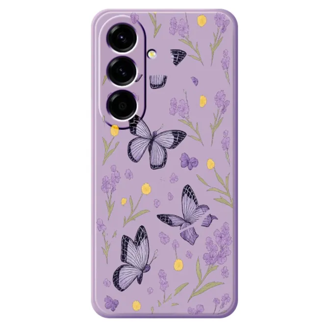 Coque Samsung Galaxy A27 Fleuri Papillons FLORA