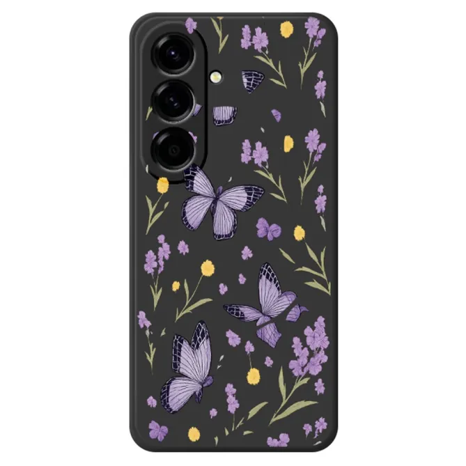 Coque Samsung Galaxy A27 Fleuri Papillons FLORA