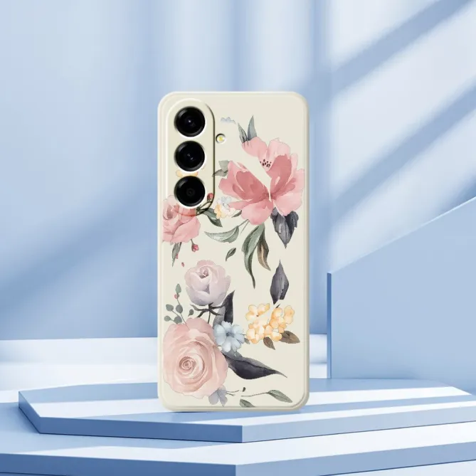 Coque Samsung Galaxy A27 Roses Aquarelle ROZÉA