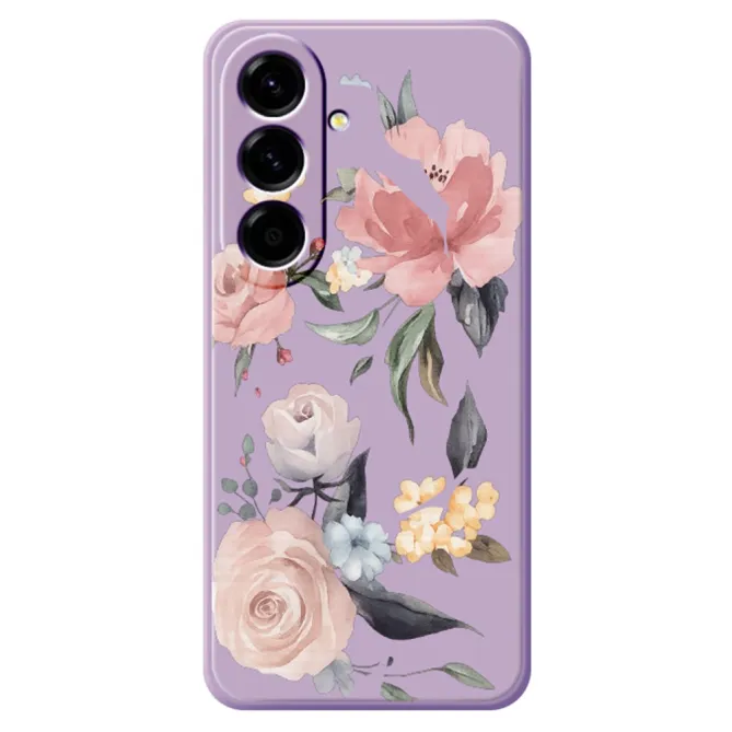 Coque Samsung Galaxy A27 Roses Aquarelle ROZÉA