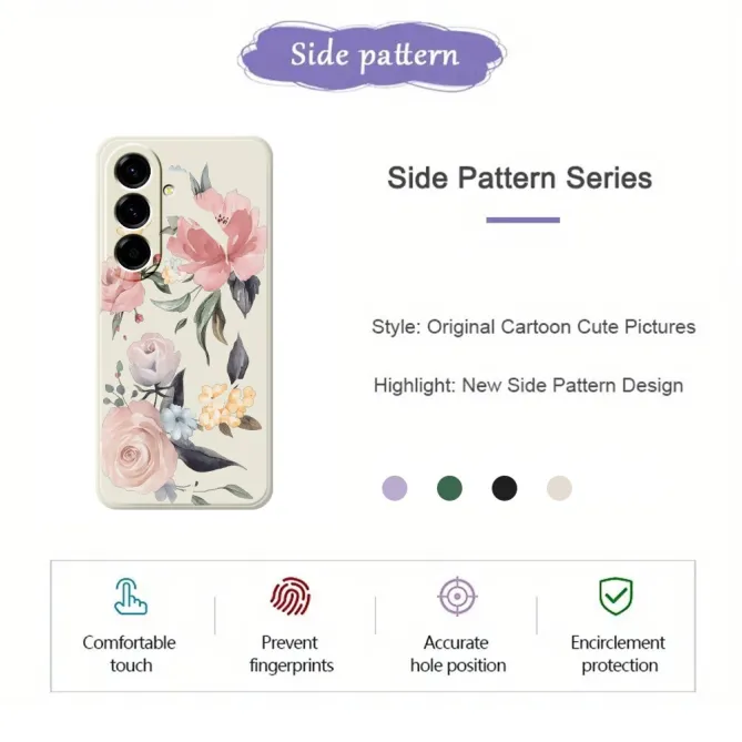 Coque Samsung Galaxy A27 Roses Aquarelle ROZÉA