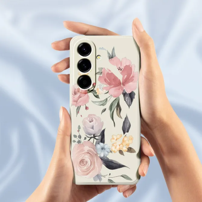 Coque Samsung Galaxy A27 Roses Aquarelle ROZÉA