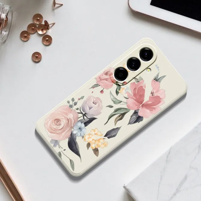 Coque Samsung Galaxy A27 Roses Aquarelle ROZÉA