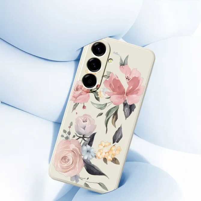 Coque Samsung Galaxy A27 Roses Aquarelle ROZÉA