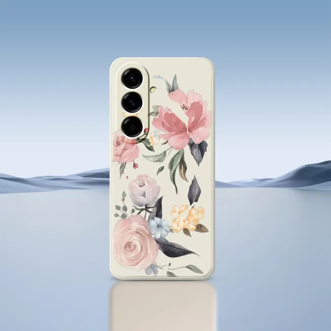 Coque Samsung Galaxy A27 Roses Aquarelle ROZÉA