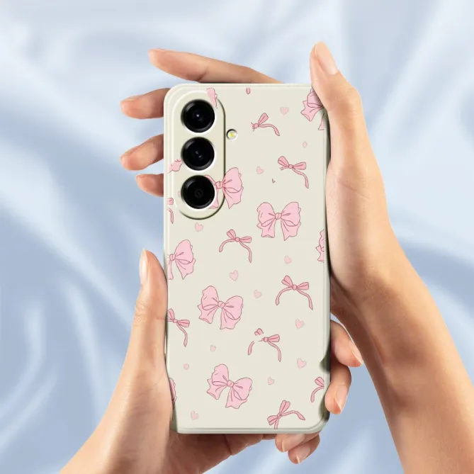 Coque Samsung Galaxy A27 Noeuds et Coeurs LOÉVA