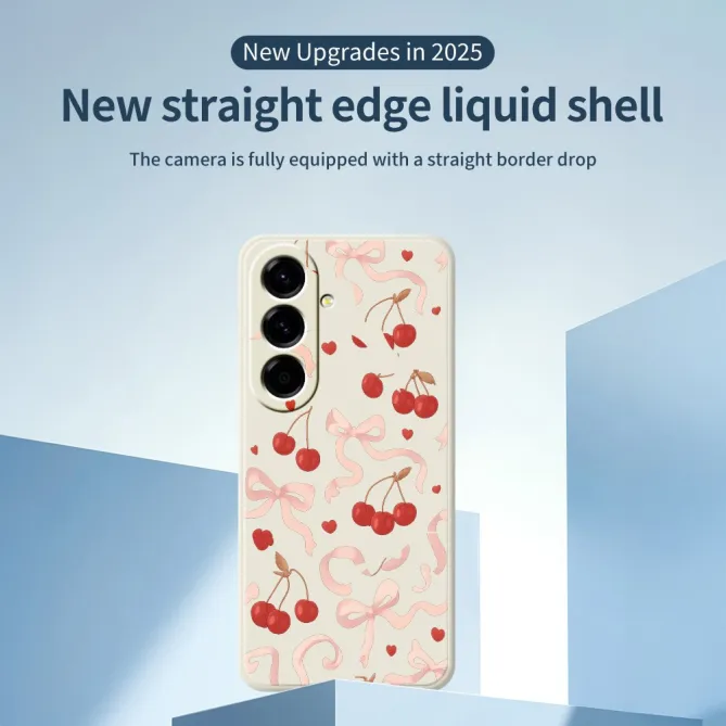 Coque Samsung Galaxy A27 Cerises et Noeuds COQUETA