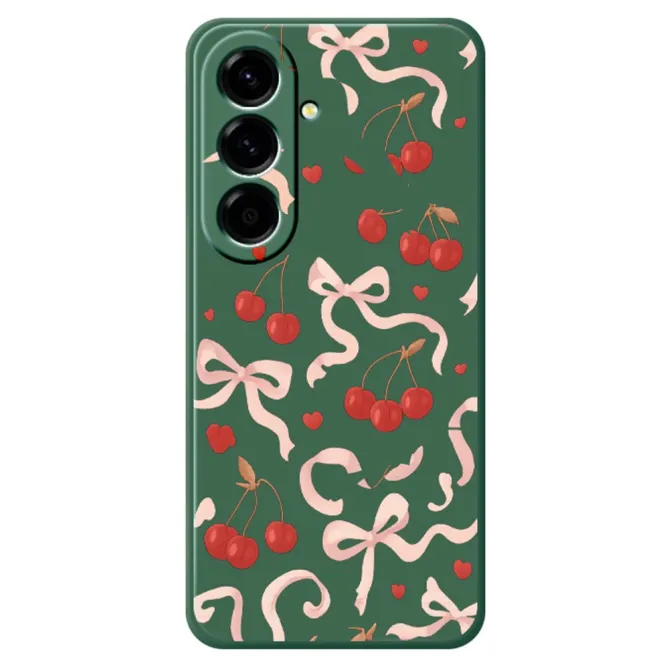 Coque Samsung Galaxy A27 Cerises et Noeuds COQUETA