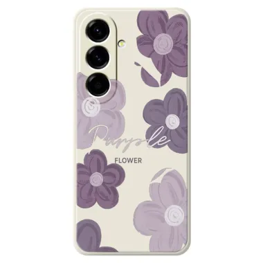 Coque Samsung Galaxy A27 Grandes Fleurs Peintes VIOLÉA