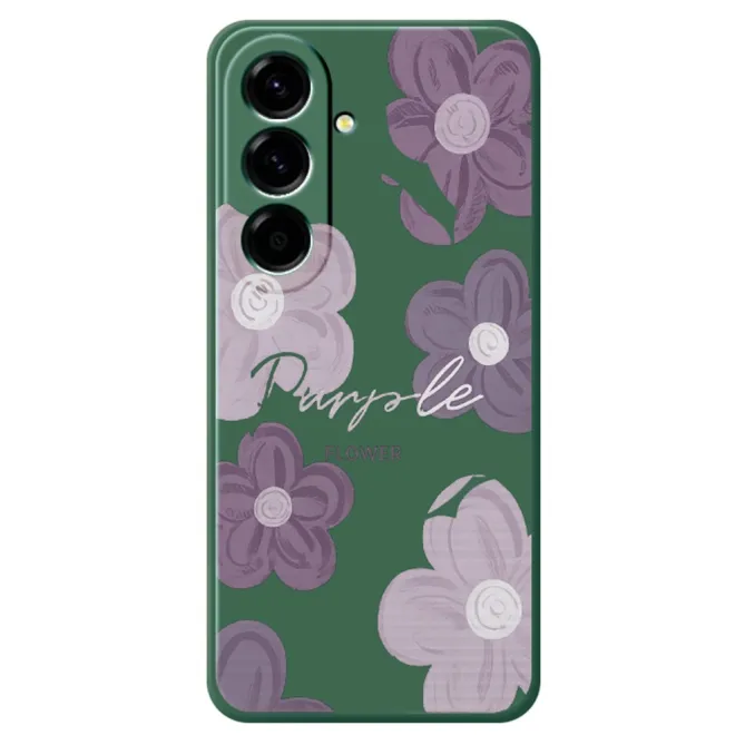 Coque Samsung Galaxy A27 Grandes Fleurs Peintes VIOLÉA