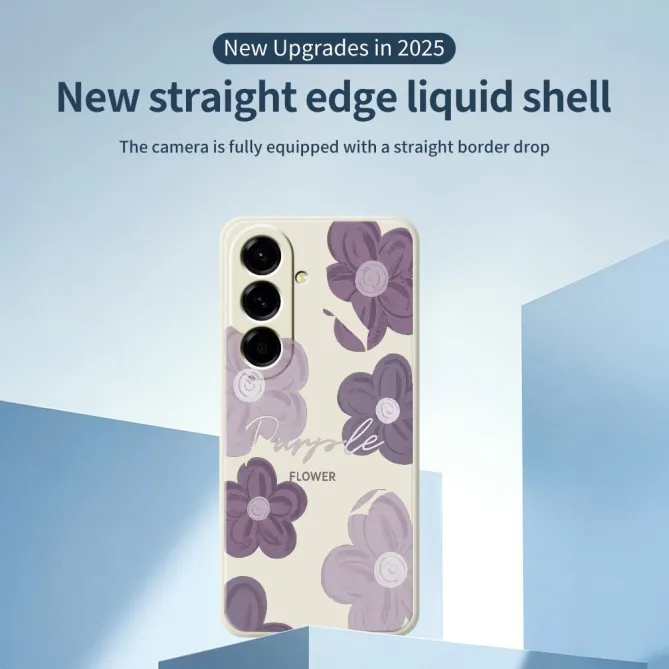 Coque Samsung Galaxy A27 Grandes Fleurs Peintes VIOLÉA