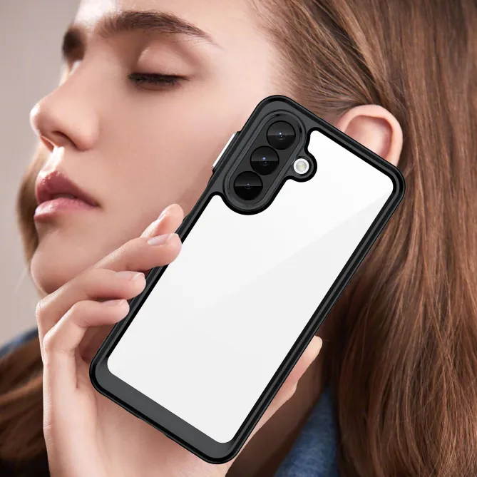 Coque Samsung Galaxy A27 Contour Couleuré avec Verre Trempé